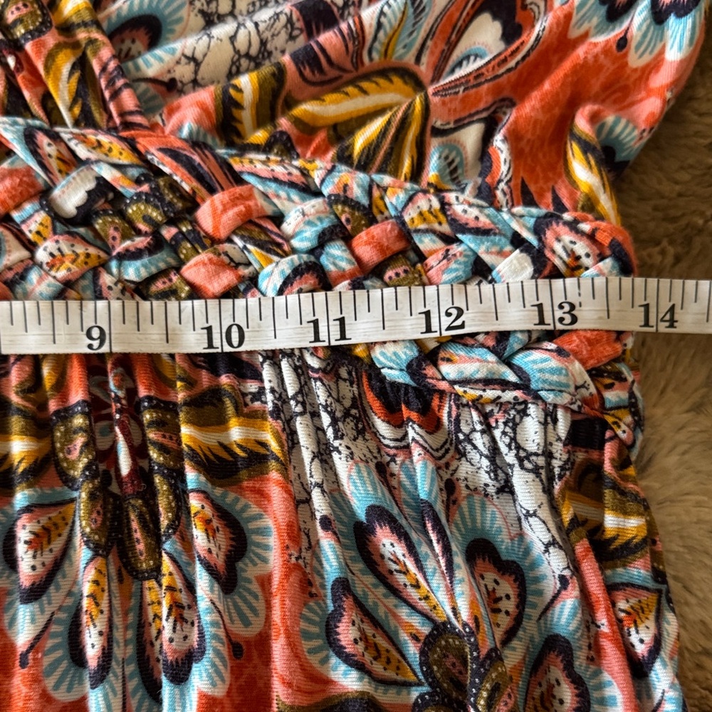 Spense Floral Print Maxi Dress – Women’s Size M (Approx. 66” Long) - Picture 4 of 7